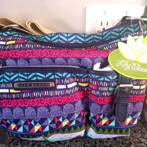 NWT Lily Bloom Kathryn Hobo cross-body bag